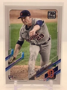 TARIK SKUBAL RC - 2021 TOPPS Series 1 Baseball - Rookie Card - TIGERS - #92 - Picture 1 of 2