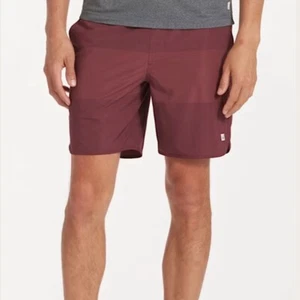 Vuori Banks Shorts 7" Mens XL Black Charcoal Unlined Hybrid V Cycled Stretch - Picture 1 of 8