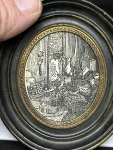 Victorian Image Wall Hanging Unusual Piece Design Decor Item Wooden Curios 4n - Picture 1 of 3