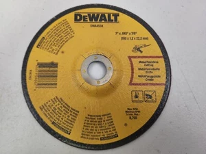 Dewalt DWA 4534 7"X .045" X 7/8" Ruote da Taglio Sottile Confezione da 25 - Foto 1 di 3