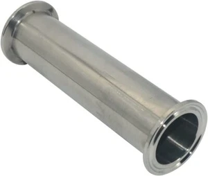 OD 1.5 in Length 4" Sanitary Pipe tube Ferrule End Clamp Stainless SS316 - Picture 1 of 3