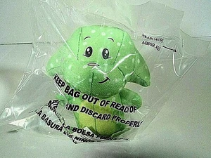NEOPETS KACHECK RARE-GREEN/WHITE DOTS NEOPIA CENTRAL BOX & STICKERS NIP/NIB 2008 - Picture 1 of 9