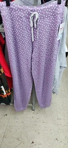 Maidenform Petal Knit Super Soft Sleepwear PJ Lounge Pants Jogger Style Legs NEW - Picture 1 of 18