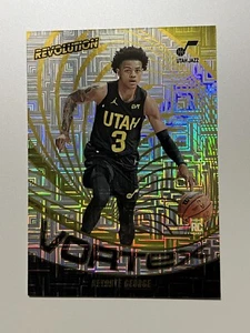 2023-24 Panini Revolution Keyonte George Levels Vortex SP Jazz - Bild 1 von 2