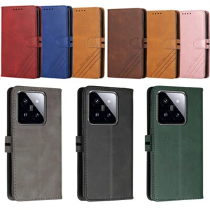 Case for Xiaomi 15 14T Redmi K80 14C A4 Retro PU Leather Wallet Case Phone Cover - Picture 1 of 20