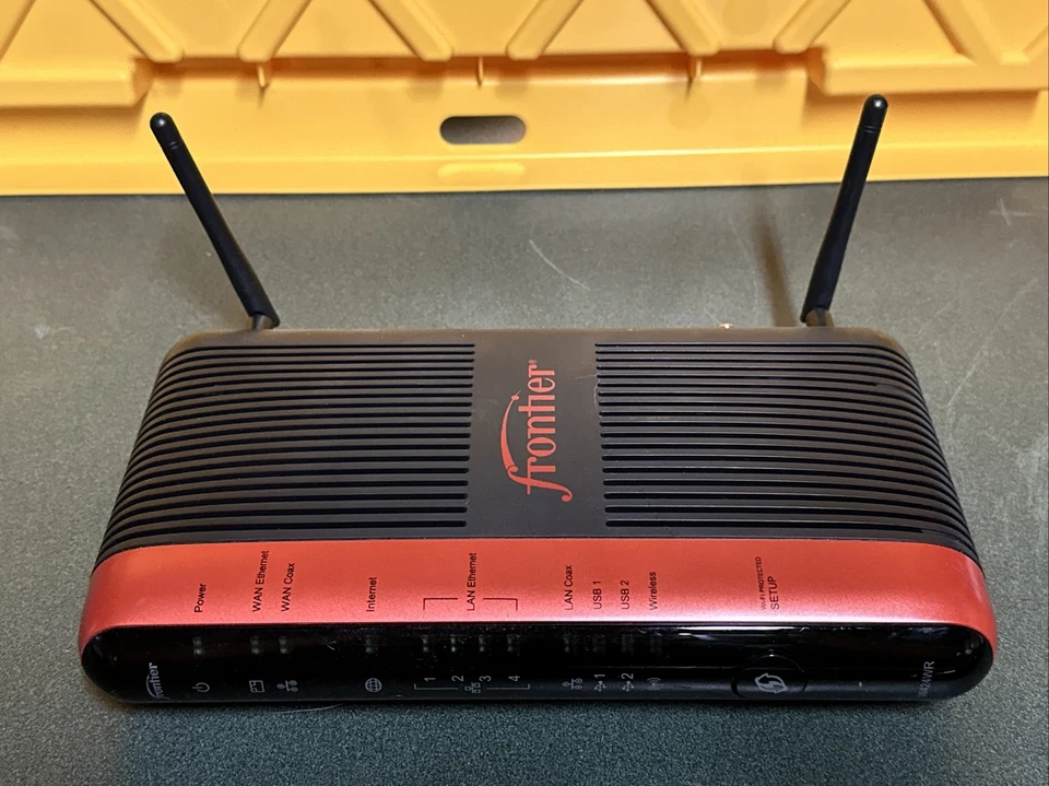 Módem router inalámbrico Gigabit VERIZON FIOS Frontier Actiontec MI424WR Rev.I Foto 1 de 1