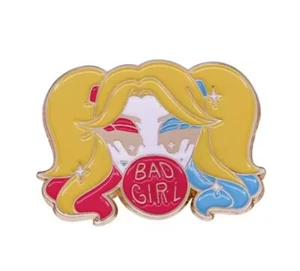 Harley Quinn enamel pin - BAD GIRL - Free AU Post - AU Stock - Picture 1 of 2