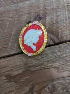 Disney Pin 102164 Aurora Sleeping Beauty Princess Cameo Mystery glitter jewel - Picture 1 of 2