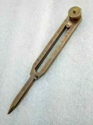 Proportionnel Outil Solide Laiton 6 " Navigation Compas Étrier Diviseur - Photo 1/4