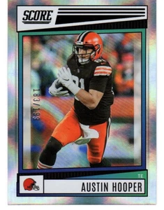 Austin Hooper 2022 Score Circular Parallel Card /199 Cleveland Browns Karte 202 - Bild 1 von 2
