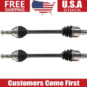 For Chevrolet Corvette 6.2L 2005-13 Rear L & R Pair CV Axle Shaft Assembly - Picture 1 of 8