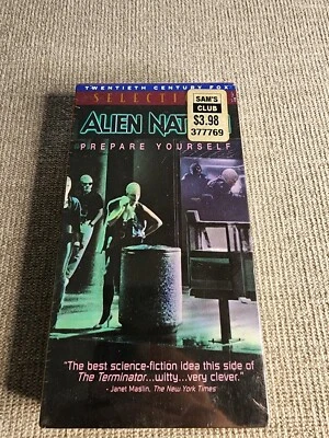 VTG FOX Alien Nation Watermark Factory Sealed VHS Tape Caan NIP — 第 1/2 张图片
