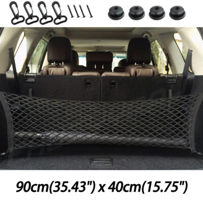 Rear Trunk Envelope Style Mesh Web Cargo Net for DODGE CHALLENGER 2008-2023 New — 第 1/4 张图片