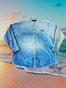 Authentic Vintage Coors Rodeo Brush Popper Cowboy Shirt Western Button Up XL - Picture 1 of 3