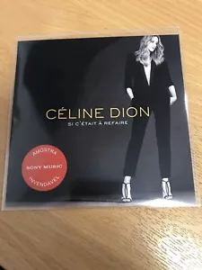 CELINE DION “SI C'ETAIT A REFAIRE” NEW BRAZILIAN GENUINE CD PROMO - Foto 1 di 2