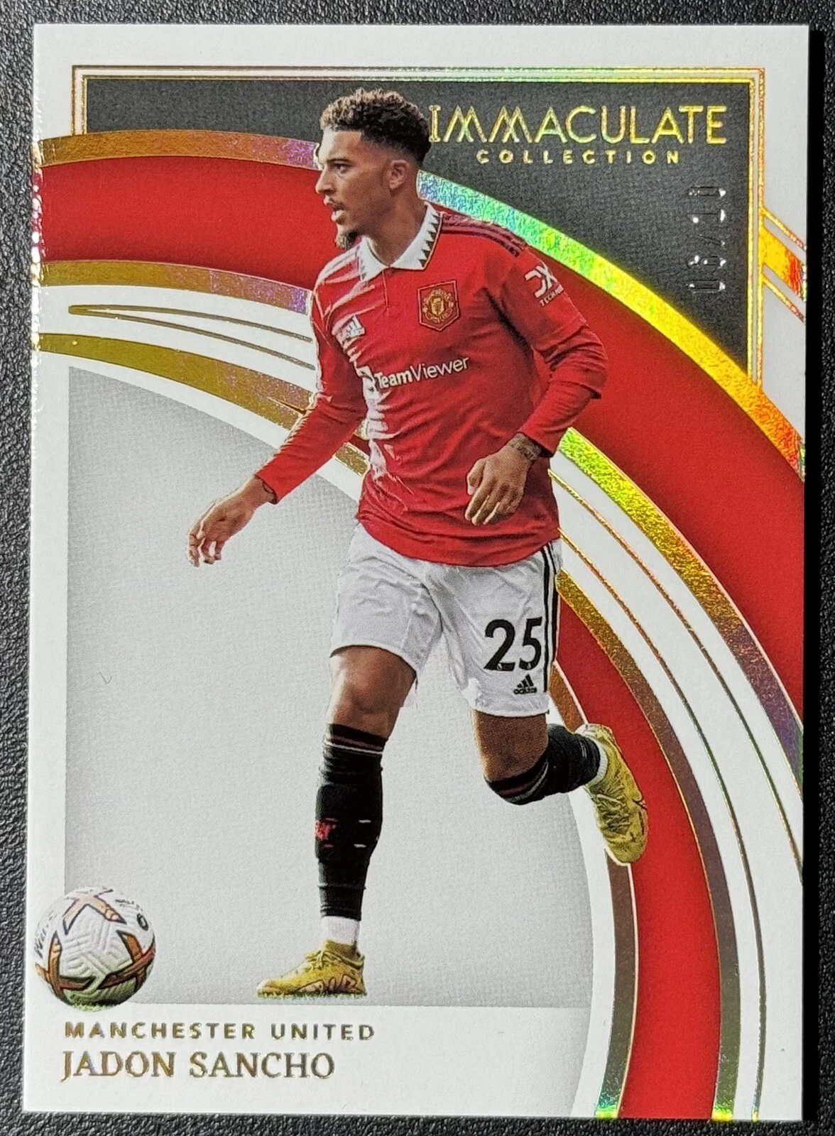 2022-23 Panini Immaculate Gold /10 Jadon Sancho Manchester United