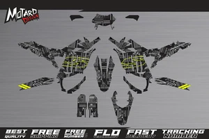 Sur-Ron Ultra Bee 2023 2024 Fluo Neon Yellow Graphics Kit Decals Stickers Surron - Picture 1 of 2