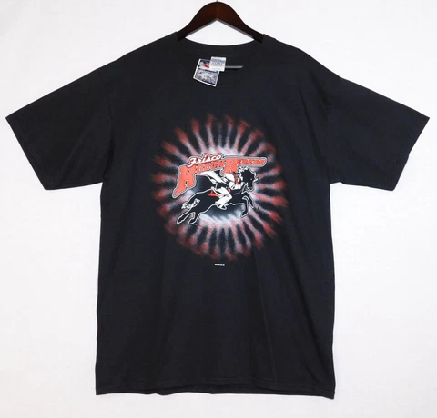 Vintage 2003 FRISCO ROUGHRIDERS AA MiLB Rare Deadstock Unworn T Shirt Mens L Cover