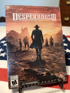 Desperados 3 III PC PHYSICAL (NEW & SEALED) PC Game. 2020. THQNordic. Rated M - Picture 1 of 8