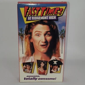 Fast Times at Ridgemont High VHS 1999 Sean Penn Phoebe Cates 1982 Movie VG - Picture 1 of 3