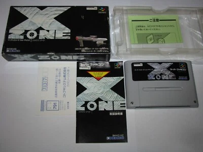 X-Zone (for Super Scope) Super Famicom SFC Japan import Boxed + Manual US Seller - Image 1 of 4