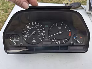 OEM Speedometer Instrument Gauge Cluster BMW 525i 530i 535i 540i 735i 735iL - Picture 1 of 6