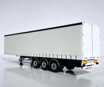 rimorchio a tendina 3 assi, modelli di camion WSI 03-1068, scala 1:50 - Immagine 1 di 4