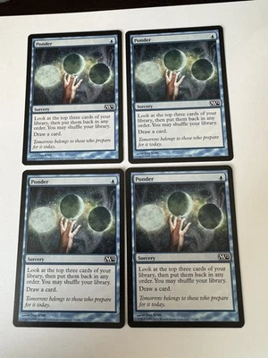 Magic The Gathering Ponder 73/249 (2012 {M12}) x4 - Image 1 of 2