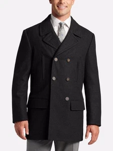 Chaquetón Michael Kors Para Hombre Calce Clásico Glen Mezcla de Lana a Cuadros - Imagen 1 de 2