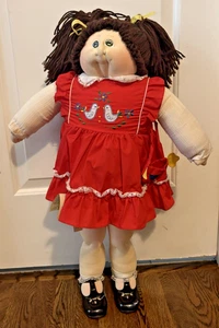 1978 Xavier Roberts signierte Little People weiche Skulptur Kohl Patch Puppe - Bild 1 von 7