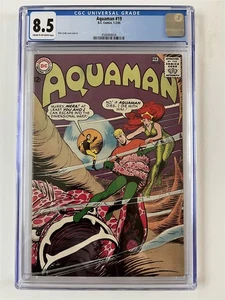 Aquaman #19 DC Comics Edad de Plata 1965 CGC 8,5 ¡CUBIERTA NICK CARDY GRADUADA! - Imagen 1 de 2