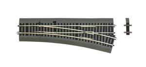 42535 Roco Rechtsweiche Wr15 Polarisiert L. 230 Mm Mit Massivbau - Picture 1 of 1
