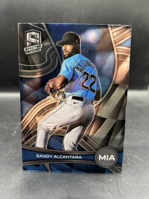 2022 Panini Chronicles #70 Sandy Alcantara Spectra - Image 1 of 2