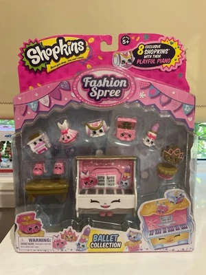 ~NEW~ Shopkins Season 3 ~ Fashion Spree ~ Ballet Collection Playset - image 1 of 2