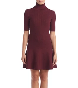 Neu! Michael Kors ~ Größe XL ~ Rollkragen gerippt ausgestellt Pullover Kleid Einzelhandel 175 $ - Bild 1 von 5