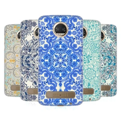 OFFICIAL MICKLYN LE FEUVRE FLORAL PATTERNS HARD BACK CASE FOR MOTOROLA PHONES 1 - Image 1 of 4