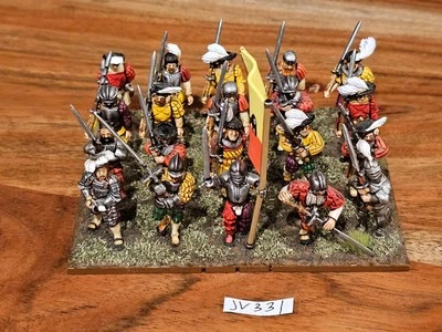 Pike and Shotte Warlord Games Landsknechts with Zweihanders Broadswords x16 - Image 1 of 4
