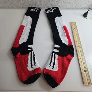 Alpinestars Road Racing Over-Ankle Socks S-m Size Long New Never Used 1 Pair - Picture 1 of 3