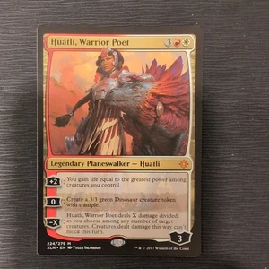 Huatli, Warrior Poet LP Ixalan XLN English Regular MTG - Picture 1 of 2