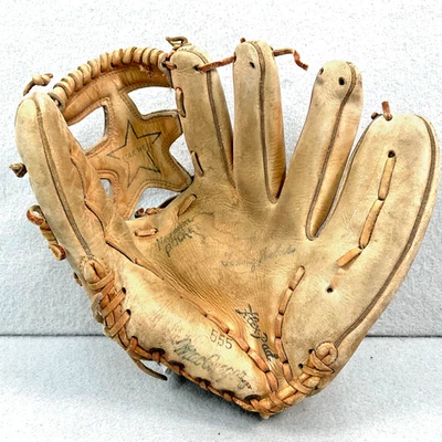 Guante de béisbol y softbol MacGregor 555 Tommy Helms Star Web usado a la izquierda de colección Foto 1 de 4