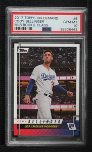2017 On Demand Rookie Class /2828 Cody Bellinger (Walking) #6 PSA 10 GEM MT RC - Picture 1 of 4