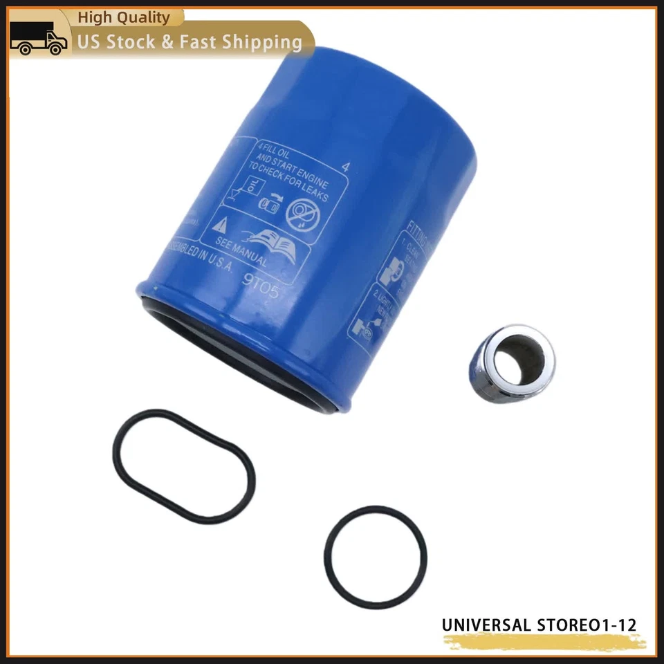 For Acura CL ILX Integra 15400PLMA02 Oil Filter+Holder+Base Ring Seal Gaskets - Image 1 of 4