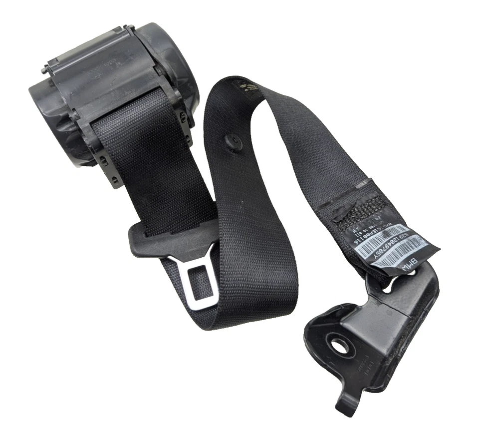 BMW X6 2008-2011 OEM CINTURÓN DE SEGURIDAD RETRACTOR CONJUNTO TRASERO IZQUIERDO LADO DEL CONDUCTOR Foto 1 de 4