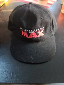 Vintage 2000 Michael jordan MJ 23 to the Max Snapback Hat Cap Headshot KC Caps - Picture 1 of 11