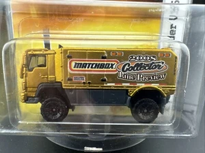 Ultra🔥Rare Matchbox GOLD DESERT THUNDER V16 COLLECTOR LINE PREVIEW 03-27-08🔥🔥 - Picture 1 of 4