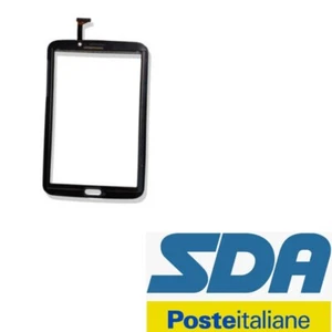 Vetro Touch Screen Per Samsung Galaxy Tab 3 7" T210 3G Nero Black - Foto 1 di 1