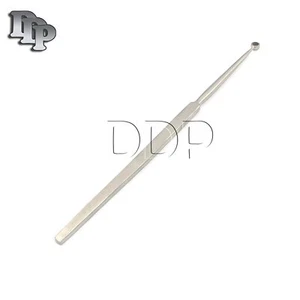 4 Pieces Of Fox Dermal Curette 3mm Surgical Dermatology Surgical Instruments - Picture 1 of 3