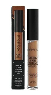 SMASHBOX Studio Skin Flawless 24 Hour Waterproof Concealer Oil Free, DARK 2.7mL - Image 1 of 2