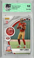@ Trey Lance 2021 Panini Instant #RS3 Rated Rookie 1 of 2,617 Rookie Card PGI 10
