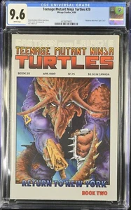 Teenage Mutant Ninja Turtles #20 Mirage Studios CGC 9.6 TMNT 1989 - Picture 1 of 2